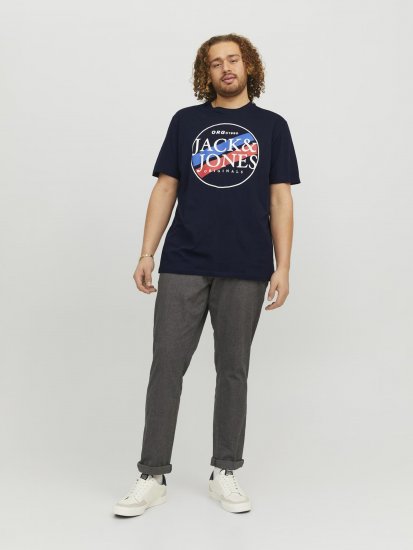 Jack & Jones Codyy T-Shirt Navy - T-shirts - Grote Maten T-shirts Heren