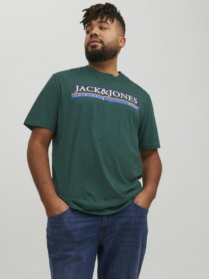 Jack & Jones Codyy T-Shirt Green - T-shirts - Grote Maten T-shirts Heren