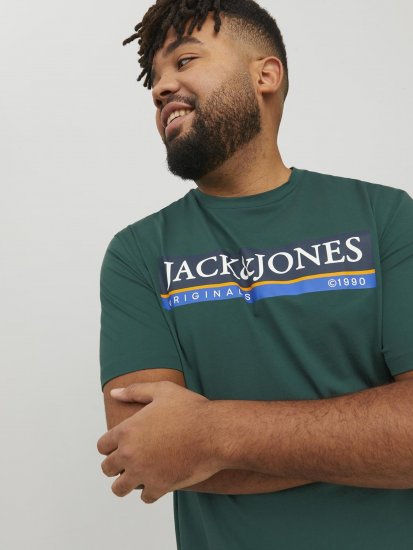Jack & Jones Codyy T-Shirt Green - T-shirts - Grote Maten T-shirts Heren
