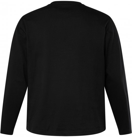JP1880 T-Shirt Long Sleeve Aviation Black TALL - HERENKLEDING MT-6XLT - Tall Kleding Heren