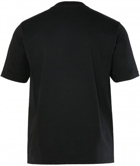 JP1880 T-Shirt Short Sleeve Skull Race Black - T-shirts - Grote Maten T-shirts Heren