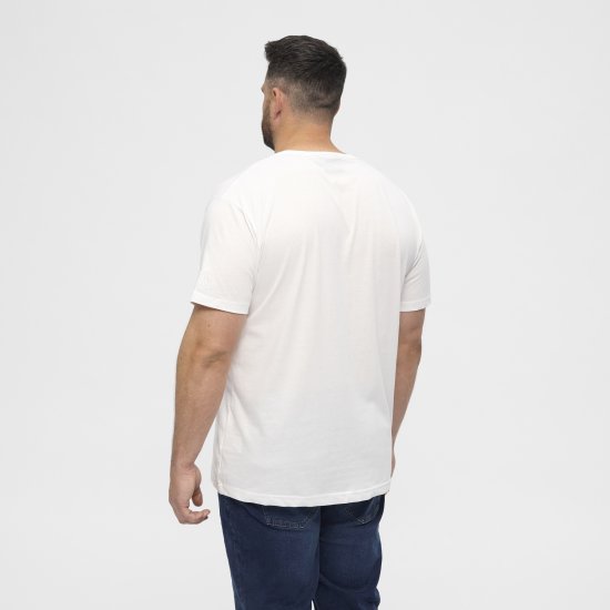 North Latitude T-Shirt O-Neck White TALL - TALL T-shirts - TALL T-Shirts Heren