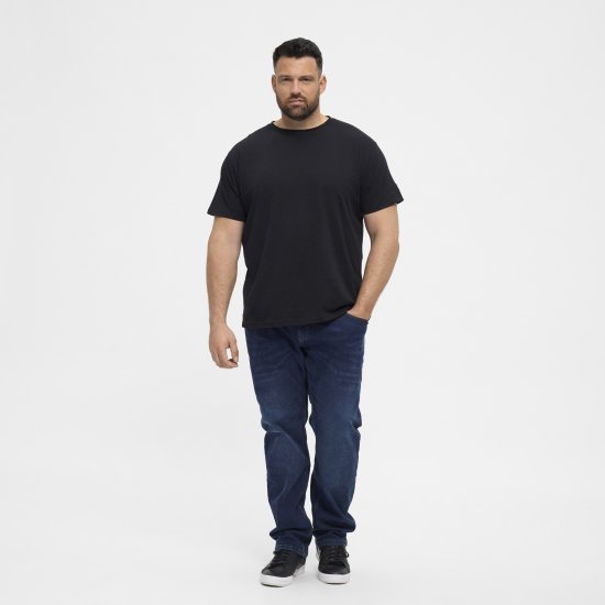 North Latitude T-Shirt O-Neck Black TALL - TALL T-shirts - TALL T-Shirts Heren