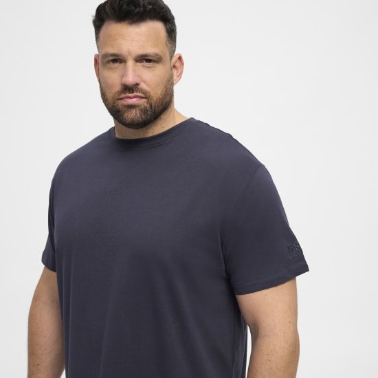 North Latitude T-Shirt O-Neck Navy Blue TALL - TALL T-shirts - TALL T-Shirts Heren