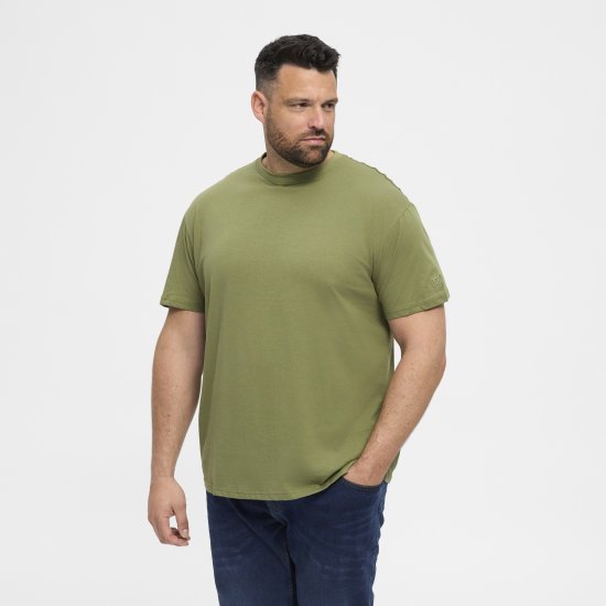 North Latitude T-Shirt O-Neck Olive Green TALL - TALL T-shirts - TALL T-Shirts Heren
