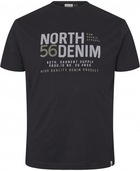 North Latitude Denim Printed T-Shirt Black TALL - TALL T-shirts - TALL T-Shirts Heren