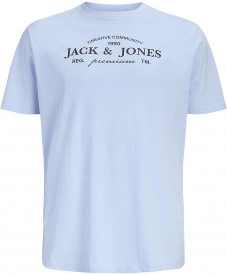 Jack & Jones Kevin T-Shirt Blauw - T-shirts - Grote Maten T-shirts Heren