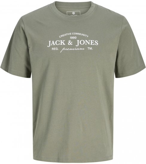 Jack & Jones Kevin T-Shirt Grijs - T-shirts - Grote Maten T-shirts Heren