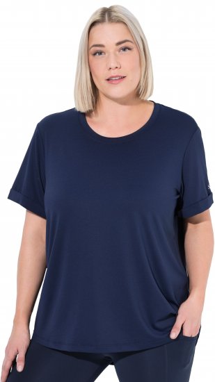 Ulla Popken UPF 50 Quick Drying Tee Navy - T-shirts - 