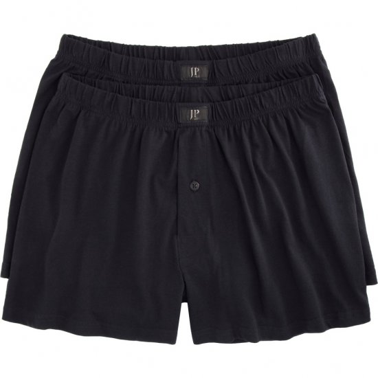 JP1880 Boxers OEKO-TEX Soft Stretch Black - Ondergoed & zwem - Grote Maten Ondergoed Heren