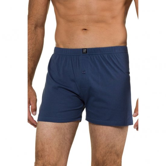 JP1880 Boxershorts OEKO-TEX Soft Stretch Blue - Ondergoed & zwem - Grote Maten Ondergoed Heren