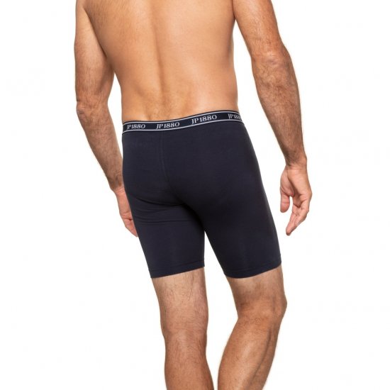 JP1880 Boxers Long OEKO-TEX Flexnamic Navy - Ondergoed & zwem - Grote Maten Ondergoed Heren