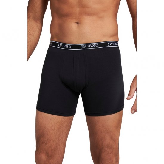 JP1880 Boxershorts FLEXNAMIC Black - Ondergoed & zwem - Grote Maten Ondergoed Heren