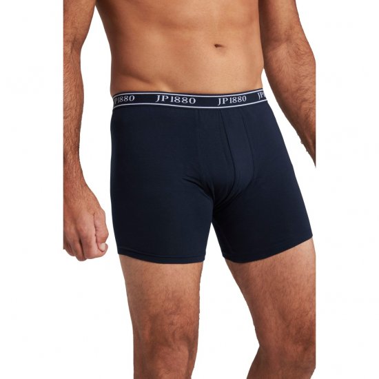 JP1880 Boxershorts FLEXNAMIC 2-Pack Dark Navy - Ondergoed & zwem - Grote Maten Ondergoed Heren