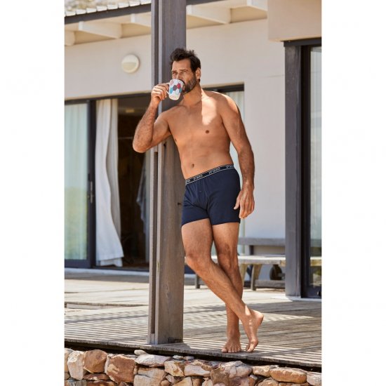 JP1880 Boxershorts FLEXNAMIC 2-Pack Blue - Ondergoed & zwem - Grote Maten Ondergoed Heren
