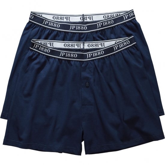 JP1880 Boxershorts FLEXNAMIC 2-Pack Blue - Ondergoed & zwem - Grote Maten Ondergoed Heren