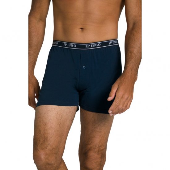 JP1880 Boxershorts FLEXNAMIC 2-Pack Blue - Ondergoed & zwem - Grote Maten Ondergoed Heren