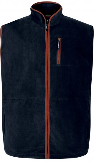 Espionage FL047 Microfleece Gilet Navy - Bodywarmers - Bodywarmers in grote maten
