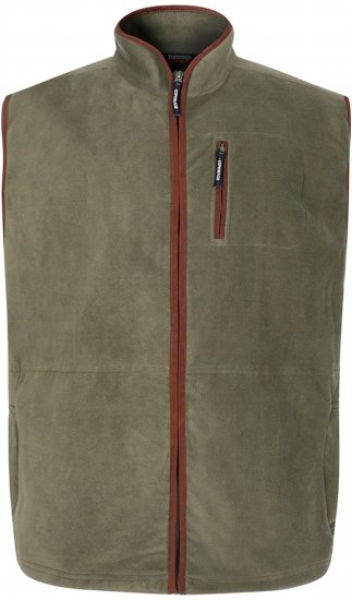 Espionage FL047 Microfleece Gilet Olive Green - Bodywarmers - Bodywarmers in grote maten