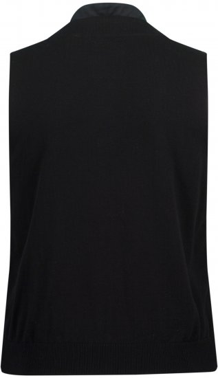 JP1880 Velvet Vest Traditional Black - Alle kleding - Herenkleding in grote maten