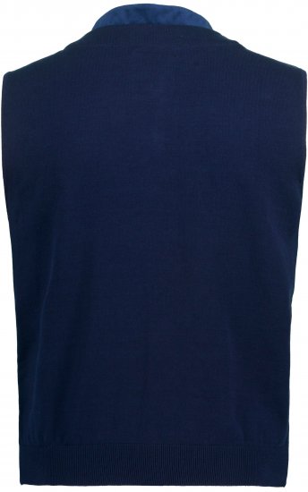 JP1880 Velvet Vest Traditional Blue - Feestkleding - Feestkleding – Vier in stijl en comfort