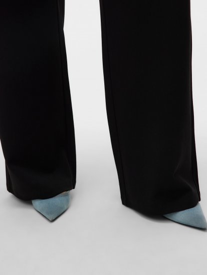 Vero Moda Berlin Zamira Wide Leg Pants Black - Broeken - 