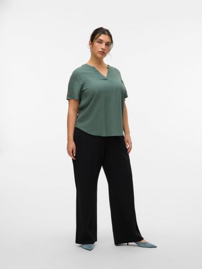 Vero Moda Berlin Zamira Wide Leg Pants Black - Broeken - 