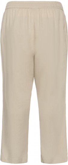 Kaffe Curve Mille Wide Pants Feather Grey - Stoffen broeken - 