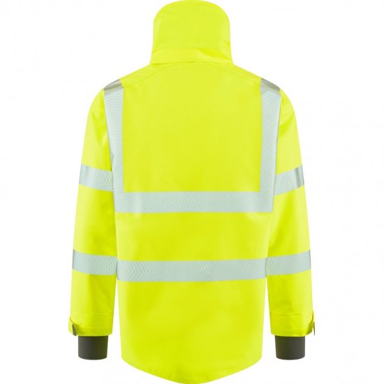 Leo Dartmoor Ecoviz 15K Performance+ Breathable Bomber Jacket Hi-Vis Yellow - Werkkleding - Werkkleding Grote Maten Heren