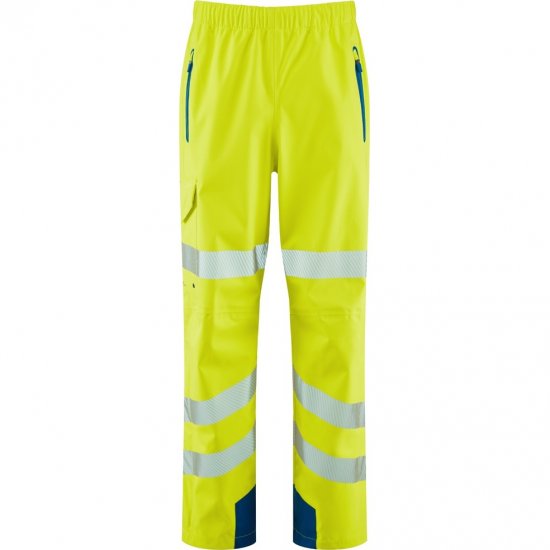Leo Lundy Ltec 20K High Performance Breathable Waterproof Ov Hi-Vis Yellow - Werkkleding - Werkkleding Grote Maten Heren