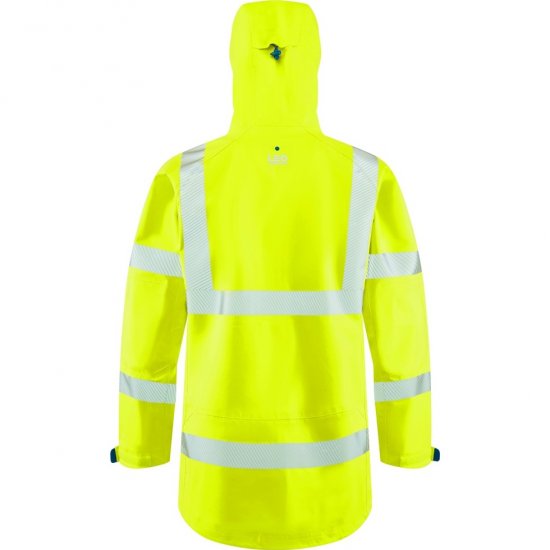 Leo Marisco LTEC 20K High Performance Breathable Waterproof Hi-Vis Yellow - Werkkleding - Werkkleding Grote Maten Heren