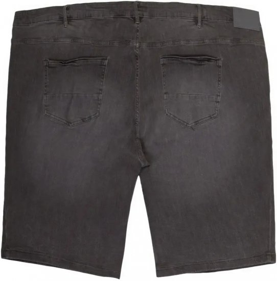 Lavecchia 0908 Bermuda Denim Shorts Black - Korte broeken - Grote Maten Korte Broeken Heren