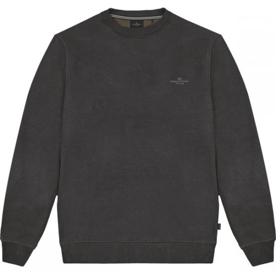 Double Outfitters MTOP-1141 Sweater Antraciet - Sweaters & hoodies - Sweaters & Hoodies Grote Maten Heren