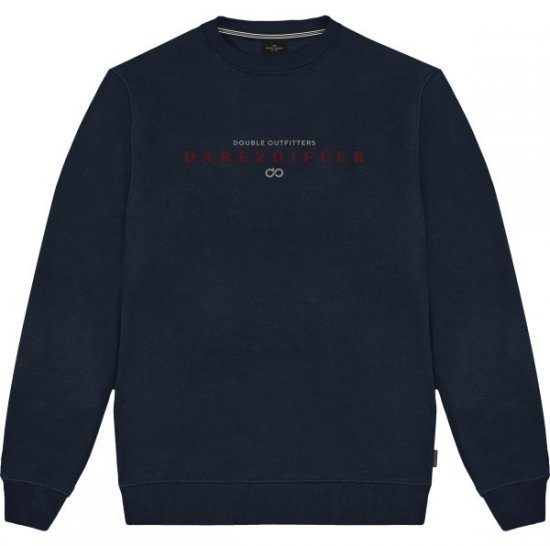 Double Outfitters MTOP-1151 Sweater Navyblauw - Sweaters & hoodies - Sweaters & Hoodies Grote Maten Heren