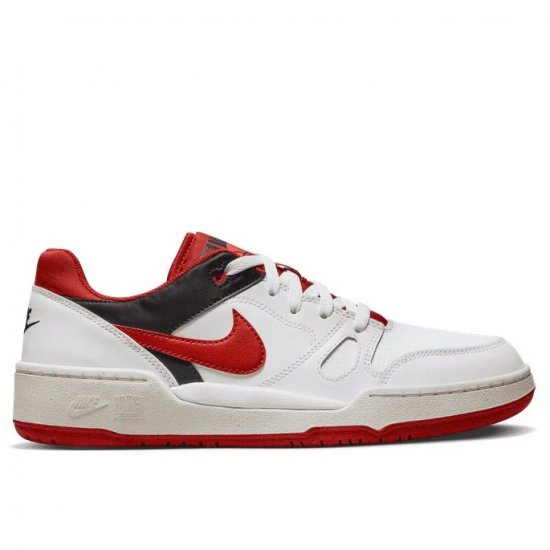 Nike FULL FORCE LO Men Sneakers Red-White - Herenschoenen 40-52 - 