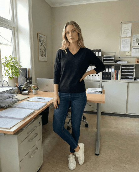 Nora Mikken GELINA Sweater Black - DAMESKLEDING XS-XXL - 