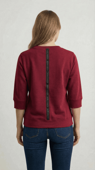 Nora Mikken GELINA Sweater Burgundy - DAMESKLEDING XS-XXL - 