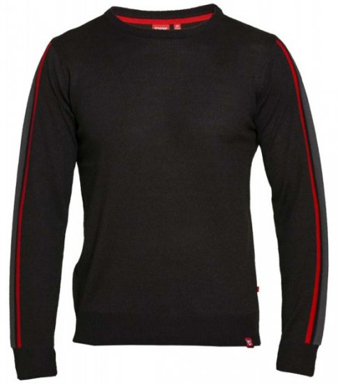 D555 Orlando Sweater Black - Sweaters & hoodies - Sweaters & Hoodies Grote Maten Heren