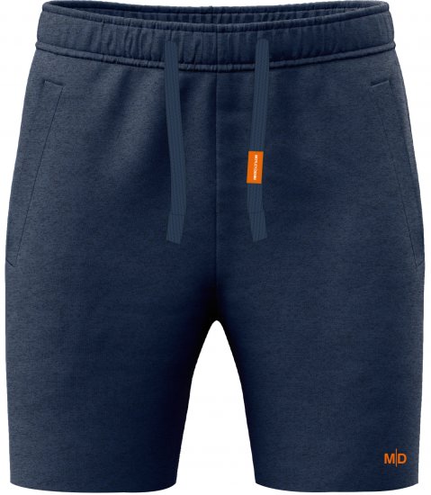 Motley Denim Paris Sweatshorts Dark Indigo - Joggingbroeken & shorts - Joggingbroeken & Shorts Heren Grote Maten