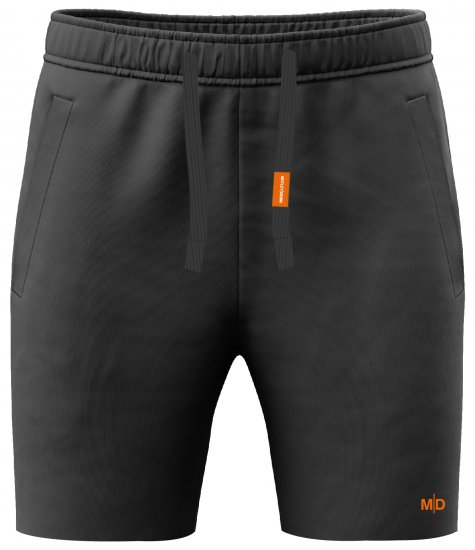 Motley Denim Paris Sweatshorts Charcoal - Joggingbroeken & shorts - Joggingbroeken & Shorts Heren Grote Maten