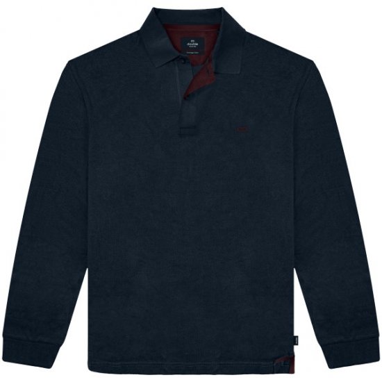 Double Outfitters PS-3097 Polo Shirt Embroidered Navy - Polo shirts - Grote Maten Poloshirts Heren