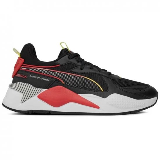 Puma RS-X 3D Men Sneakers Black-Red-White - Herenschoenen 40-52 - 