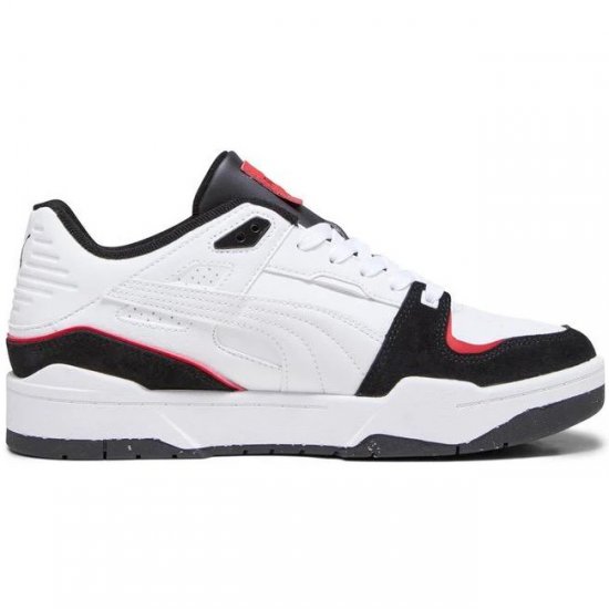 Puma Slipstream Bball Mix Men Sneakers White-Black-Red - Herenschoenen 40-52 - 