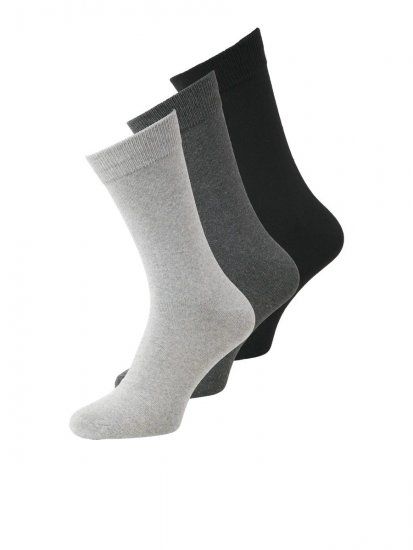 Jack & Jones Ordinary Sokken Zwart 3-pack - Ondergoed & zwem - Grote Maten Ondergoed Heren