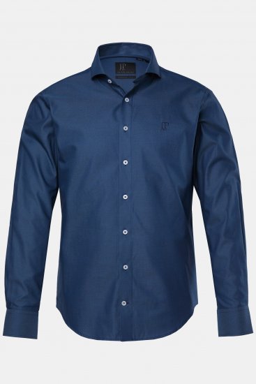 JP1880 Business Shirt Long Sleeve Blue - Overhemden - Overhemden Grote Maten Heren