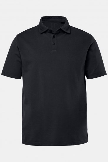 JP1880 Polo Shirt Pique Vintage Black - Polo shirts - Grote Maten Poloshirts Heren