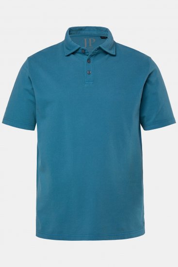 JP1880 Polo Shirt Short Sleeve Pique VIntage Teal - Polo shirts - Grote Maten Poloshirts Heren