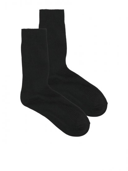 Jack & Jones Premium Sokken Zwart 2-pack - Ondergoed & zwem - Grote Maten Ondergoed Heren