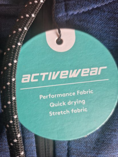 Kam Jeans AP008 Active Performance Hoodie Indigo - Sweaters & hoodies - Sweaters & Hoodies Grote Maten Heren
