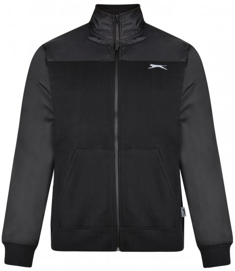 Slazenger Tatum Funnel Neck Black - Sweaters & hoodies - Sweaters & Hoodies Grote Maten Heren